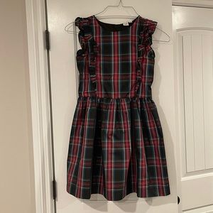 Girls Gap XXL Christmas plaid dress!